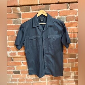 Harley- Davidson Men's Navy Short Sleeve Shirt Medium Size